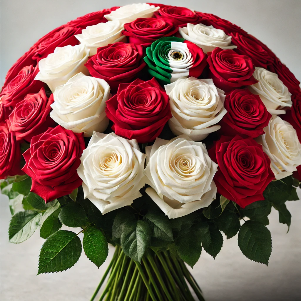 Flag Bouquet of Roses !