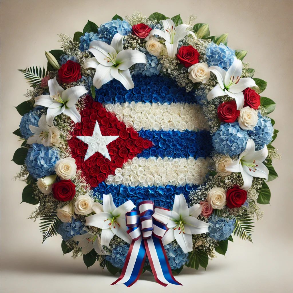 Funeral Cuban Flag!